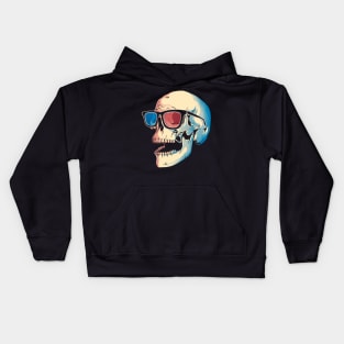 3D Horror Movie Kids Hoodie